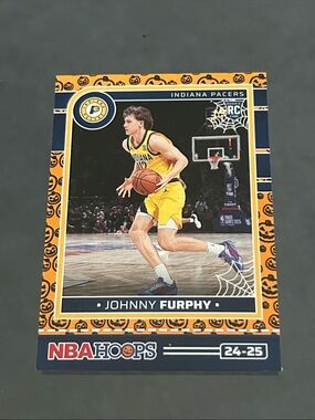 Panini NBA Hoops Johnny Furphy Indiana Pacers Halloween Insert